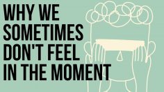 Why We Sometimes Dont Feel In The Moment