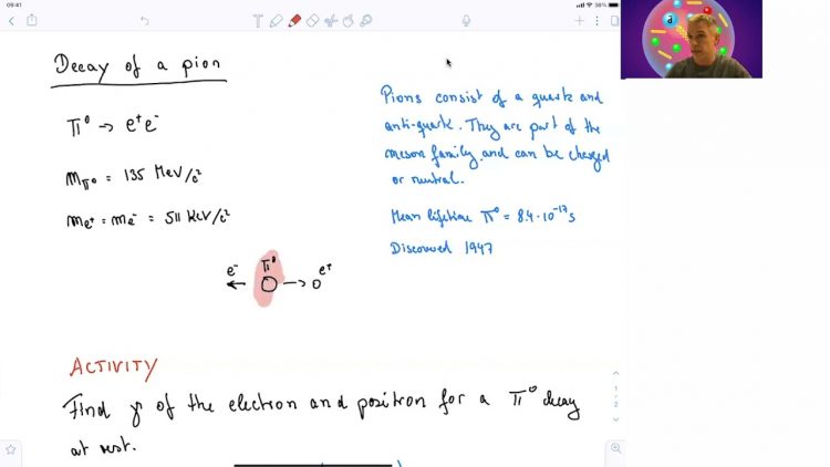 10.5 Decay of a Pion