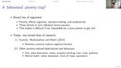 21. Poverty Through the Lens of Psychology