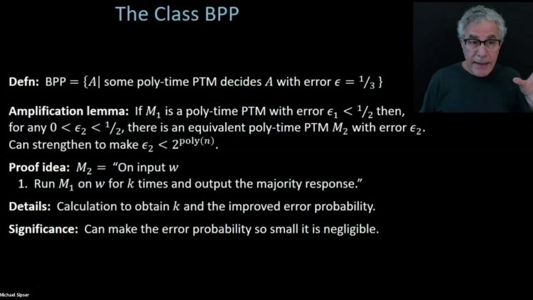 23. Probabilistic Computation, BPP