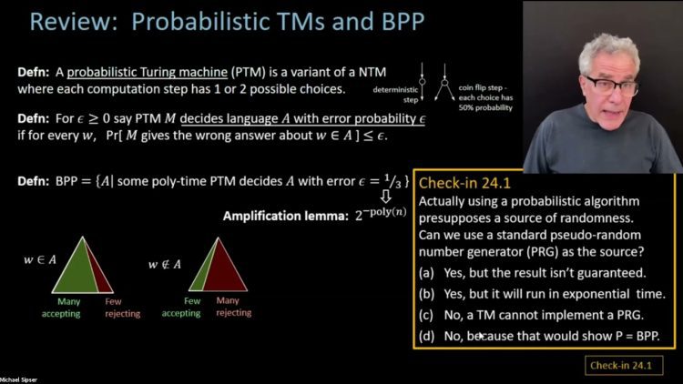 24. Probabilistic Computation (cont.)