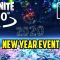 360° Fortnite 2020 New Years EVENT Replay | 🎆 Fireworks Chapter 2 in VR