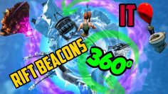 360° Fortnite |  IT Pennywise Balloons | New Rifts zones coming | Kevin the cube moving