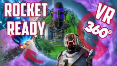 360° FORTNITE VR | Dusty Depot – ROCKET has been BUILT  | The Scientist / Visitor Skin | Map changes