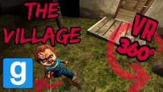 360° HORROR Experience | The Village Part 1 | Virtual Reality Gameplay | Gmod scary map |  VR 4k