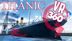 360° VR Experience Inside the TITANIC Part.3 Deck E&F 8K Virtual Tour Panoramas (Honor and Glory)