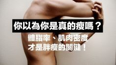 你以為你是真的瘦嗎？體脂率、肌肉密度才是胖瘦的關鍵！｜科學大爆炸EP.37