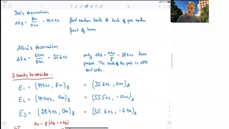 6.1 Pole-in-the-Barn Paradox