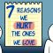 7 Reasons We Hurt the Ones We Love