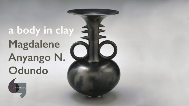 A body in clay, a work by Magdalene Anyango N. Odundo