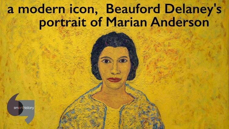 A modern icon: Beauford Delaneys Marian Anderson