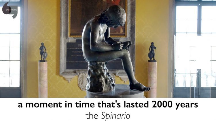 A moment in time thats lasted 2000 years— the Spinario (boy pulling a thorn from his foot)