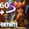 Agent Skye Cinematic Intro in 360° | Fortnite Off Camera Menu Secrets | Chapter 2 Season 2 in VR