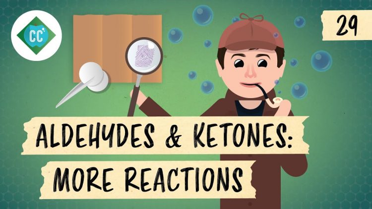 Aldehyde and Ketone Reactions – Hydrates, Acetals, & Imines: 有機化學速成班 #29