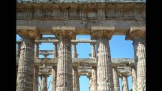 Ancient Greek temples at Paestum, Italy