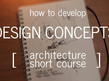 建築短期課程: 如何發展設計理念