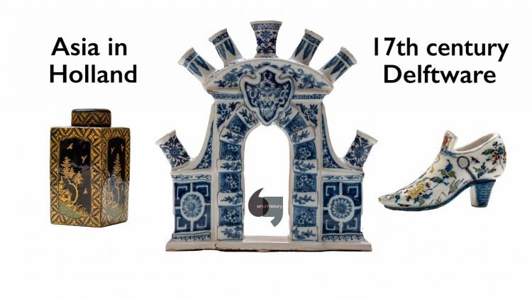 Asia in Holland, 17th century Delftware