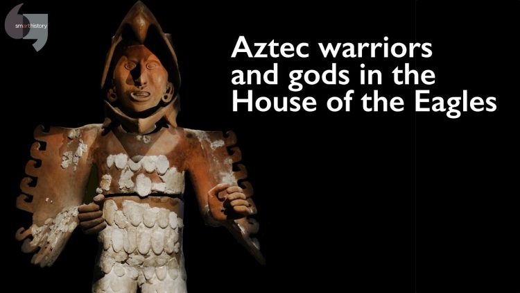 Aztec warriors and gods in the House of the Eagles