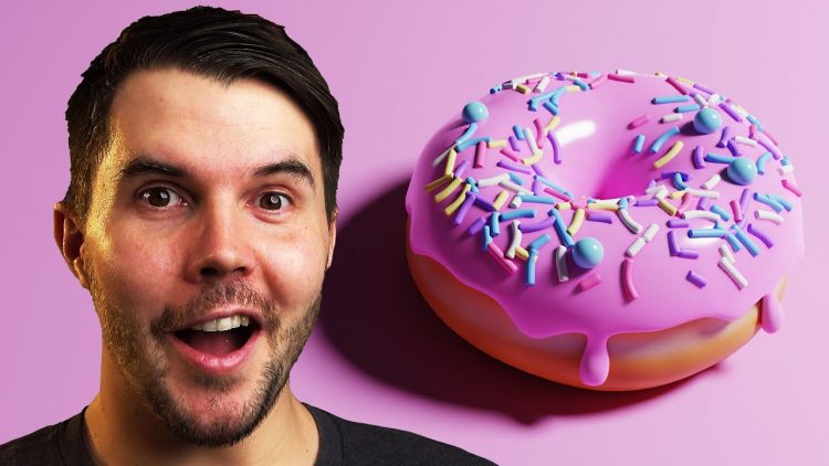 Blender 3.0 Random Color Tutorial (Donut part 10)