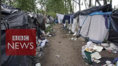 Calais: Living in The Jungle migrant camp (360 video) BBC News