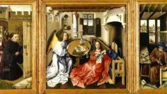 Campin, Merode Altarpiece, 1425-28