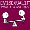 Demisexuality