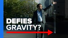 Does a Falling Slinky Defy Gravity?