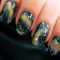 Easy Galaxy Nail Art