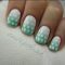 Easy Ombre Polka Dot Nail Art