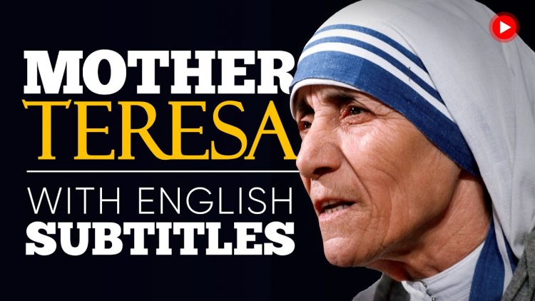 ENGLISH SPEECH | MOTHER TERESA: Nobel Peace Prize Speech (English Subtitles)