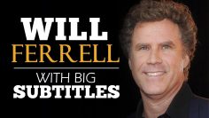 ENGLISH SPEECH | WILL FERRELL: Trust Your Gut (English Subtitles)