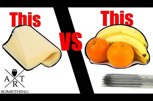 ✅FAKE SKIN VS FRUIT❓❓ 什麼最適合紋身❓❗