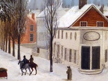 Francis Guy, Winter Scene in Brooklyn