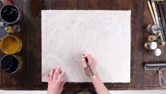 Gauguins Process: Making Transfer Drawings