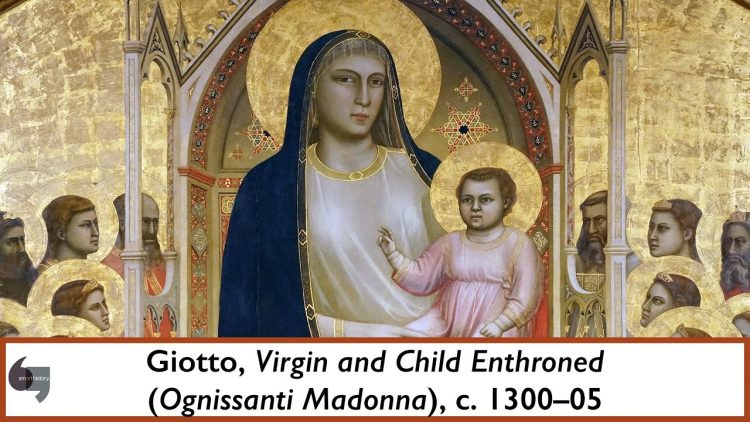 Giotto, Virgin and Child enthroned (Ognissanti Madonna)