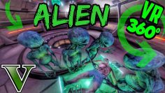 GTA 5 360° ALIEN ESCAPES from Area 51 | UFO Abduction Grand Theft Auto Mods | VR