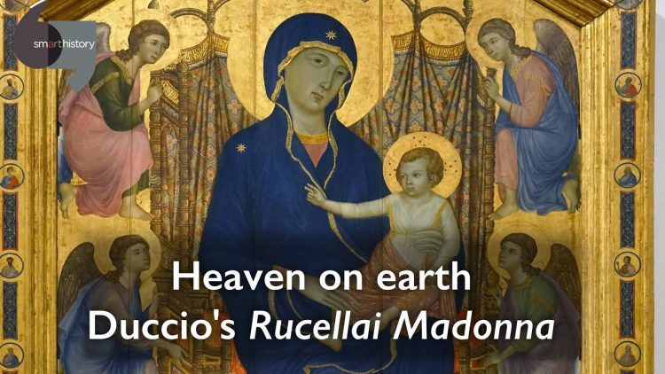 Heaven on earth, Duccios Rucellai Madonna