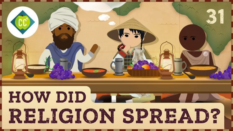 How Did Religion Spread Along the Silk Road? 速成课程地理 #31