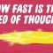 How fast is the speed of thought? – Seena Mathew