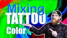 🌈How I Mix TATTOO ink 🌈