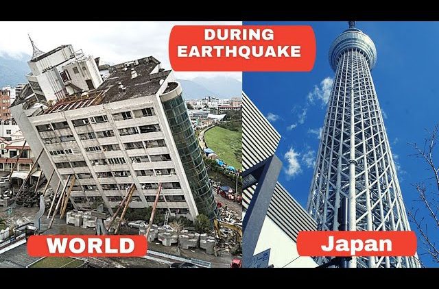 How Skyscrapers Survive Earthquakes in JAPAN!