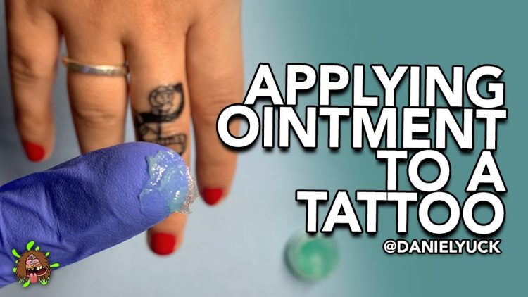 How To Apply Tattoo Ointment