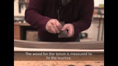 How to Make a Mortise and Tenon Joint – Furniture Design and Construction