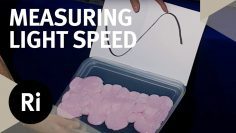 How to Measure the Speed of Light with Marshmallows – Christmas Lectures with Neil Johnson