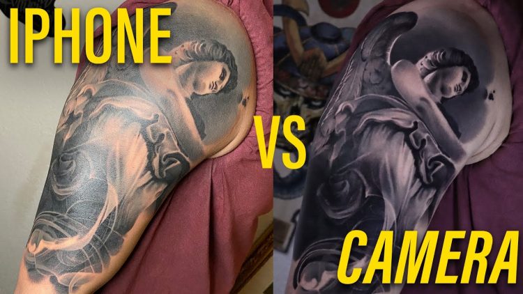 How to Photograph your Tattoos || IPHONE vs CAMERA