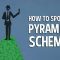 How to spot a pyramid scheme – Stacie Bosley