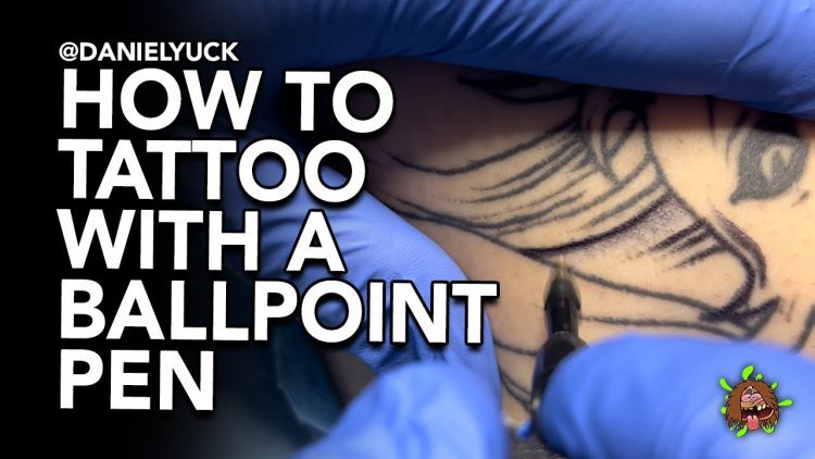 How To Tattoo With A Ball Point Pen