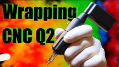 👀How to wrap your CNC Q2!! ✅ Or any pen style tattoo machine!! 👀