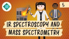 IR Spectroscopy and Mass Spectrometry: Crash Course Organic Chemistry #5