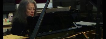 伊扎克·帕爾曼 & Martha Argerich record Brahms: Scherzo, F-A-E Sonata